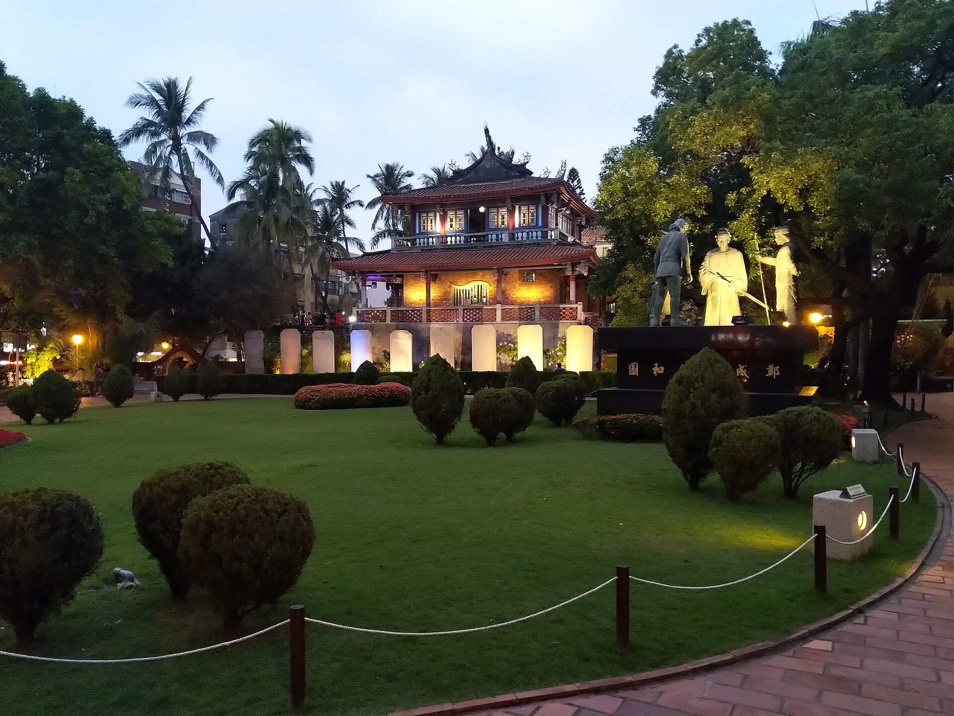 臺南赤崁樓黃昏